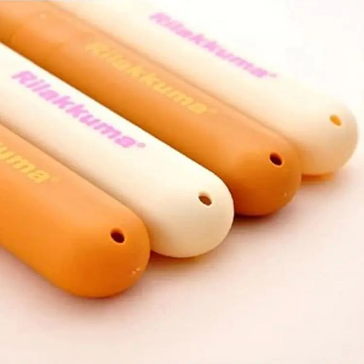 Portable Pet Toothbrush Travel Case – Cute Bear Design, Antibacterial & Breathable