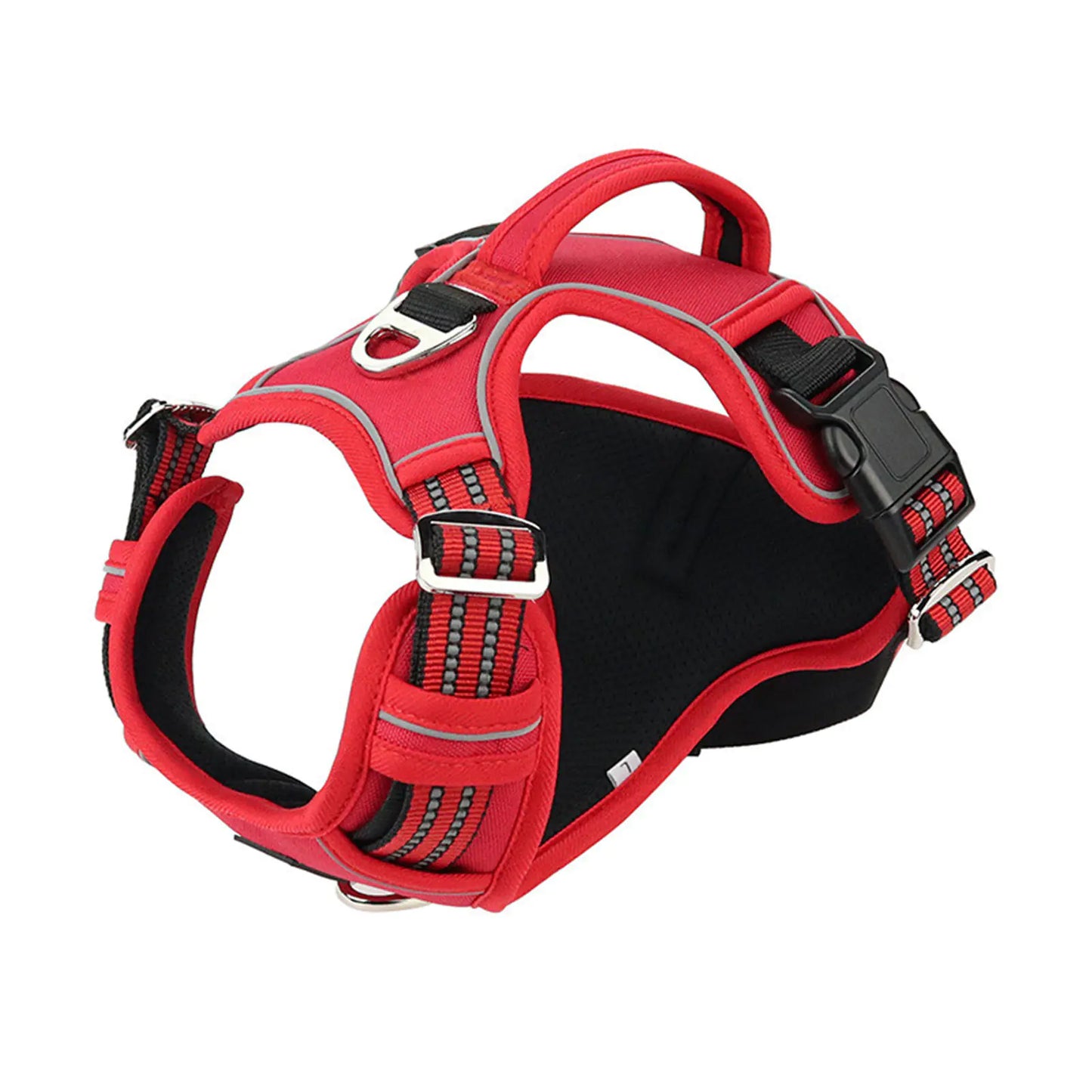 Reflective Oxford Pet Harness – Waterproof & Adjustable Dog Vest for Outdoor Adventures