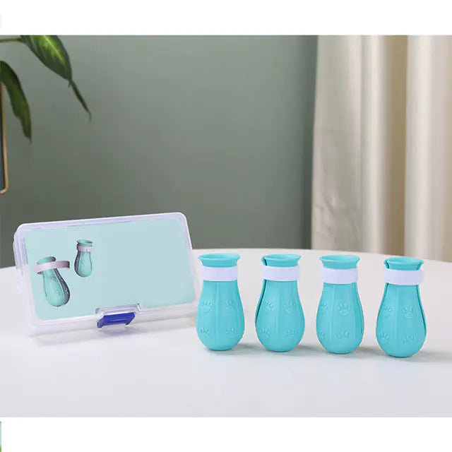 Cat Claw Protector – Adjustable Silicone Paw Covers for Safe Grooming & Scratch Prevention