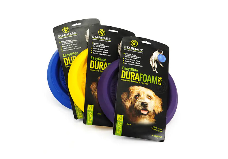 Starmark EasyGlide DuraFoam Pet Frisbee – Durable Flying Disc for Dogs