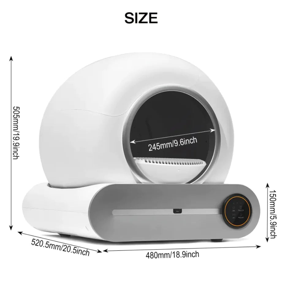 Smart Self-Cleaning Automatic Litter Box
