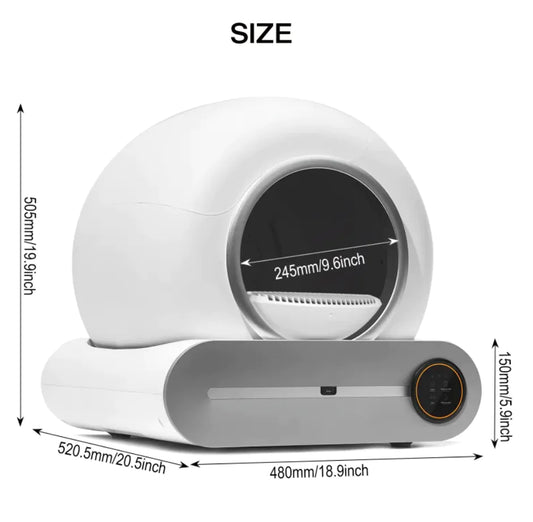 Smart Self-Cleaning Automatic Litter Box