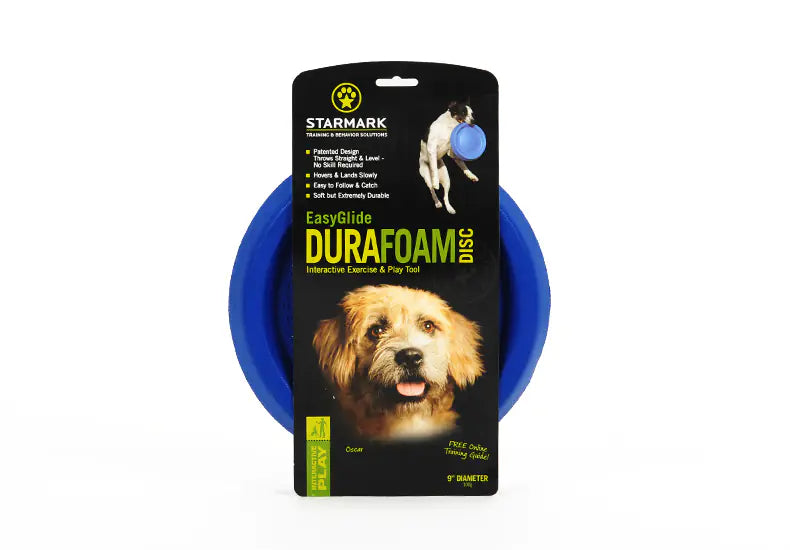 Starmark EasyGlide DuraFoam Pet Frisbee – Durable Flying Disc for Dogs